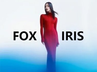 FOX IRIS鸢尾狐狸艺术肖像